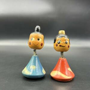 Art hand Auction Seltene Fujiya Poco-chan Hina-Puppe, Odairi-sama Kokeshi-Puppe, original handbemaltes Unternehmensobjekt, aktueller Zustand, alt, nicht zum Verkauf, Kopfschütteln, 58-3, Jahreszeit, Jährliche Veranstaltung, Puppenfest, Hina-Puppe