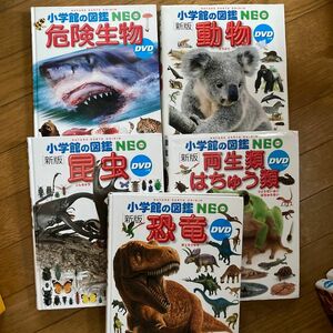 小学館の図鑑 NEO 動物 危険生物 昆虫 恐竜爬虫類