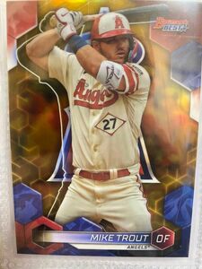 topps 2023 MLB Bowman's Best MIKE TROUT