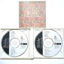 送料無料 松田聖子 ベストアルバム 2CD Bible 赤いスイートピー 青い珊瑚礁 夏の扉 SWEET MEMORIES 天使のウィンク 瑠璃色の地球 抱いて_画像2