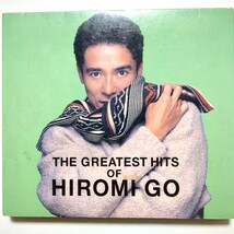 郷ひろみ ベストアルバム 2CD 「THE GREATEST HITS OF HIROMI GO」 初回盤・デジパック仕様 2億4千万の瞳 哀愁のカサブランカ 男の子女の子_画像1