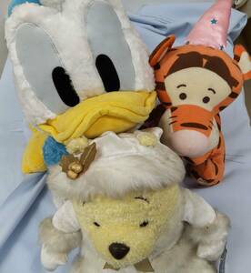 （J）ディズニーぬいぐるみ　まとめ売り　プーさん　ティガー　ドナルドダック