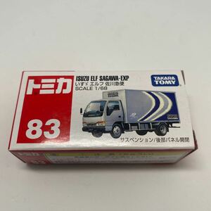 トミカ赤箱83 いすゞエルフ 佐川急便　新品