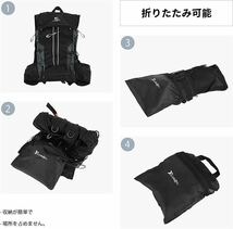 超軽量 ランニングバッグ サイクリングバッグ 自転車 バッグ バックパック リュック 光反射 通気 防水 ウォーキング超軽量_画像10