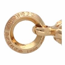 【中古】 CHROME HEARTS クロムハーツ 1ボールタイニーCHクロスチャーム 22K ネックレス ペンダント 23047640 RS_画像6