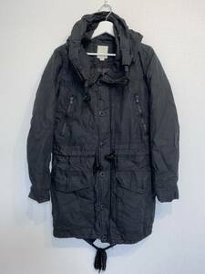 *DIESEL diesel f- dead coat S* black men's outer 