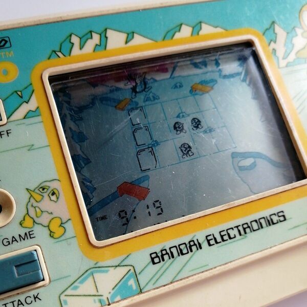 ペンゴ　ゲームウォッチ　レトロ　当時物　PENGO