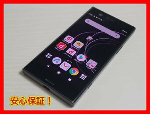 　★【36734WM】 ジャンク docomo SO-02K SONY Xperia XZ1 compact ブラック SIMロック解除済 1円 ! 1スタ !