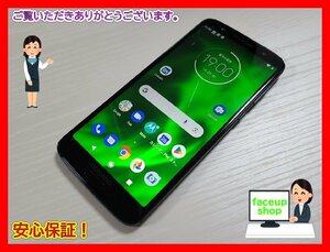 　★【37694WM】 ジャンク MOTOROLA moto g6（XT1925-7） ディープインディゴ 32GB 国内版SIMフリー 1円 ! 1スタ !