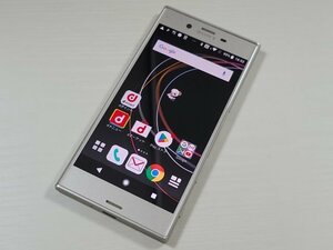 　★【37545WM】 完動品 docomo SO-03J SONY Xperia XZs ウォームシルバー SIMロック解除済 1円！1スタ !