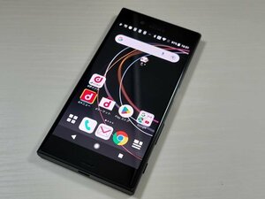 　★【37620WM】 完動品 docomo SO-03J SONY Xperia XZs ブラック SIMロック解除済 1円 ! 1スタ !