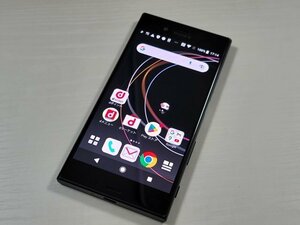 　★【37530WM】 完動品 docomo SO-03J SONY Xperia XZs ブラック SIMロック解除済 1円！1スタ！