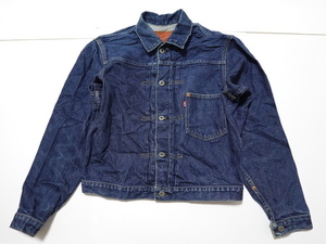 ■0110■リーバイス LEVIS Gジャン 38 71506 XX 赤耳 革パッチ BIG E 日本製●