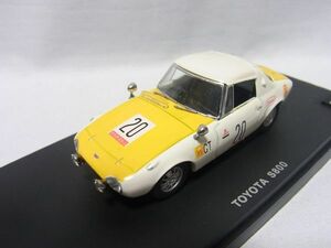 京商　1/43　『トヨタ　S800　（1967富士24時間レース　＃20）』