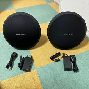 【動作品＊harman/kardon ONYX STUDIO ワイヤレススピーカー　ハーマンカードン】 2点セット