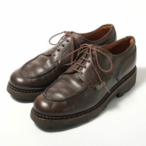 W1067▽フランス製*パラブーツ/Paraboot*レディース3F*シャンボード/CHAMBORD*Uチップ レザーシューズ/革靴*ブラウン