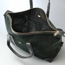 MF8337▽バレンシアガ BALENCIAGA BBロゴ フェイクスエード×レザー*ビッグトート*トートバッグ*ハンドバッグ*鞄*vintage*ブラック_画像5