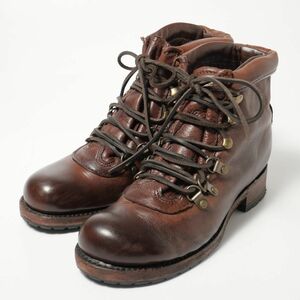 TG9331▽USA製 Vintage SHOE COMPANY/ヴィンテージシューカンパニー*size 8（24.5～25.0cm）*レザー 本革 レースアップ ショートブーツ 靴