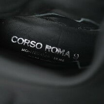 TG9028△*コルソローマ ノーヴェ/CORSO ROMA 9*スエード*バックジップ*ロングブーツ*靴*ブラック系*size36/22.5-23cm相当*箱付き_画像7