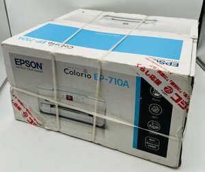 管546/未使用 未開封 EPSON エプソン カラリオ EP-710A インクジェット複合機 プリンター 箱汚れ【現状】