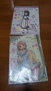 まどか☆マギカ　ローソンオリジナルクリアファイル　まどか　ほむら　2枚　非売品　