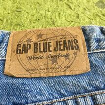 【made in USA】90's Americanclothing/GAP/ ［OLD GAP］/GAPBLUEJEANS/10LONGW34L36/denimpants/ORIGIMALFIT/雰囲気good/_画像4