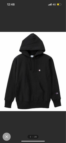 CHAMPION/チャンピオン 裏起毛 ワンポイントパーカー 