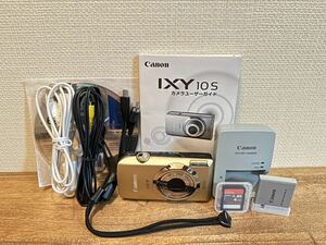 【美品☆】◆Canon キャノン　IXY 10S◆コンパクトデジタルカメラ おまけSDカード付属