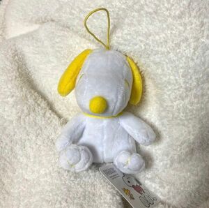 スヌーピー　SNOOPY ぬいぐるみ　アミューズメント　キーホルダー 黄色