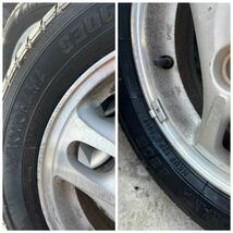 MITSUBISHI 155/65R13 4B +46 PCD100 アルミホイール　4本セット　純正　三菱_画像7