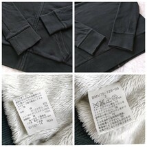 希少 BURBERRY BLACKLABEL バーバリー ブラックレーベル ブルゾン 裏地 ファー ボア ビッグホース 刺繍 ロゴ 黒 白 大きいサイズ サイズ3_画像9