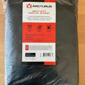 ARCTURUS アウトドアブランケット ブラック 新品未開封品