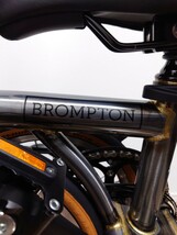 ブロンプトン　BROMPTON　RAW　 オールブラック　軽量化　カスタム　6速_画像1