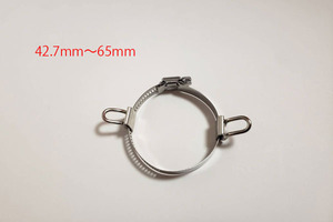  free shipping springs hook muffler 42.7~65φ for stainless steel new goods 