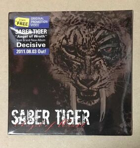 新品未開封　SABER TIGER　/　ANGEL OF WRATH　DVD （新品未開封）