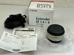 未使用品　CANON キヤノン EXTENDER EF 1.4X II エクステンダー