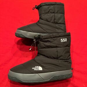 定価14,960円　27㎝　THE NORTH FACE　ノースフェイス　Nuptse Apres Bootie 550　ヌプシ ブーティー　新品　ダウン スノーブーツ ブラック