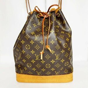 Louis Vuitton ルイヴィトン M42224 モノグラム ノエ 巾着バッグ ショルダーバッグ 鑑定済 中古 レディース 肩掛け 格安 人気 定番 HK0042