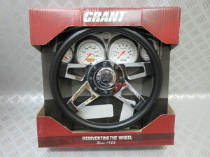 440GRANT.GRANT440 グラント ステアリング Challenger Steering Wheels Steel/Chrome, Foam/Black, 4-Spoke, 13.5 in.