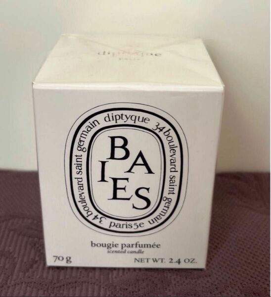 Diptyque ディプティック　スモールキャンドル　BAIES べ　70g 送料無料