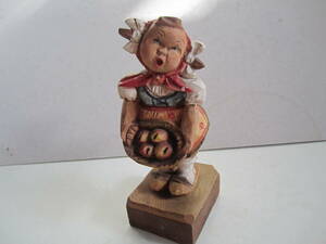  Australia made old wooden. doll 