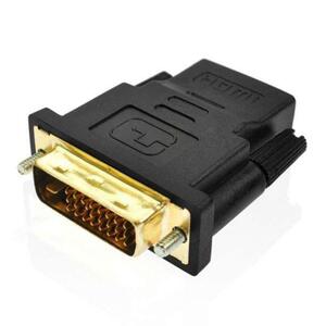 HDMI DVI 変換アダプタ オス-メス DVI-D 24+1