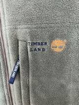 Timberland　ティンバーランド　肉厚フリースジップパーカー　XL フリースアウター　カーキ_画像5