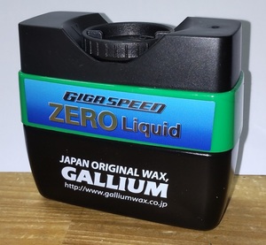 ガリウム　GIGASPEED　ZERO LIQUID　30ｍｌ＊箱なし　ー５℃～＋３℃の範囲における圧雪＆ザラメ雪　フッ素不使用液体スタートＷＡＸ