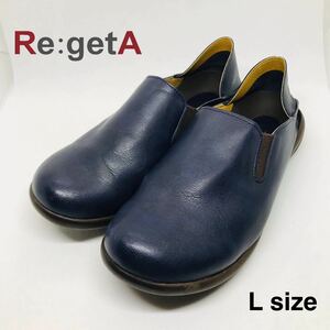 Re:getA レゲッタ レディース ローファー 日本製 L 24〜24.5cm