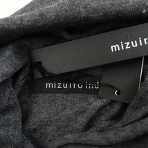 //【美品/定価1.4万】ミズイロインド mizuiro-ind *スタンドカラーワンピース*Fサイドスリットタートルネック(33-2312-270)【10A42a】_画像8