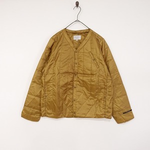 // Wafflish Waffle WAFFLISH WAFFLE * inner manner nylon blouson *1 jacket cotton inside V neck light (jk33-2401-2)[61A42]