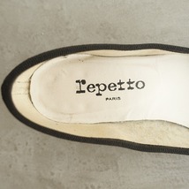 //レペット repetto *Camille V511V パテントレザーパンプス 38/23.5*黒ブラック皮革靴ヒールシューズ(sh5-2401-34)【42A42】_画像9