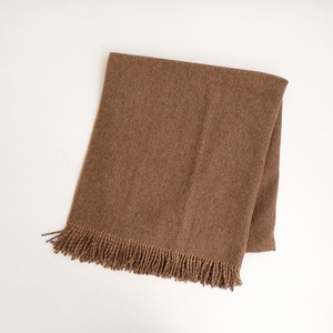 //【定価3.6万】イノウエブラザーズ THE INOUE BROTHERS *Two Color Large Brushed Baby Alpaca 100% Stole*(st25-2401-240)【13A42】