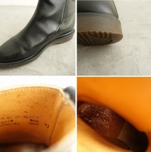 //ドクターマーチン Dr. Martens *レザーショートブーツ 4.5/23*ブラック黒ベルトレザー皮革シューズ靴(sh88-2401-20)【12A42】_画像8